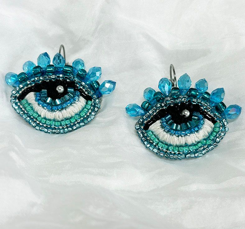 Turquoise Eye earrings