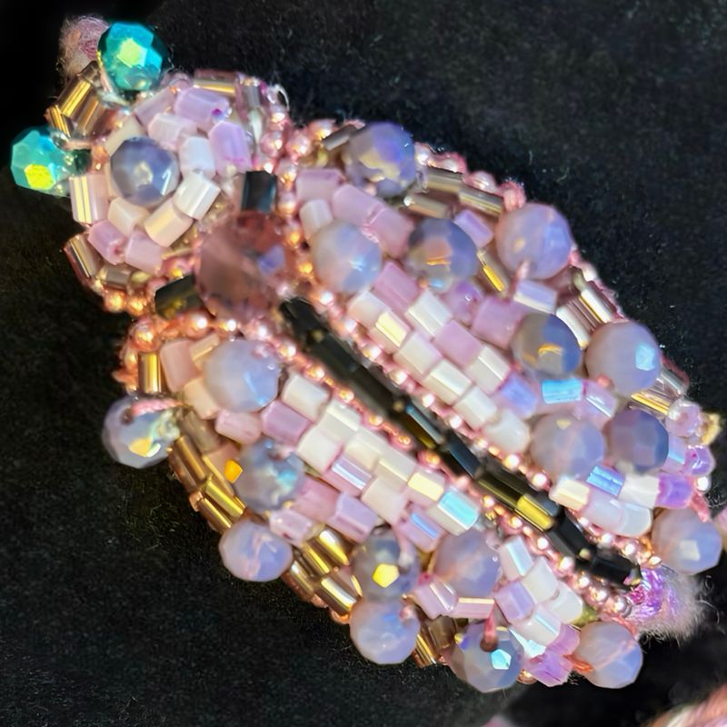 Mauve, soft rose and rose gold