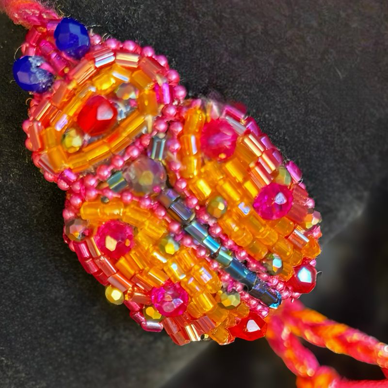 Hot pink, orange and tangerine