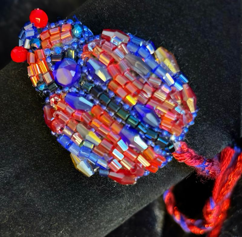 Red and royal blue