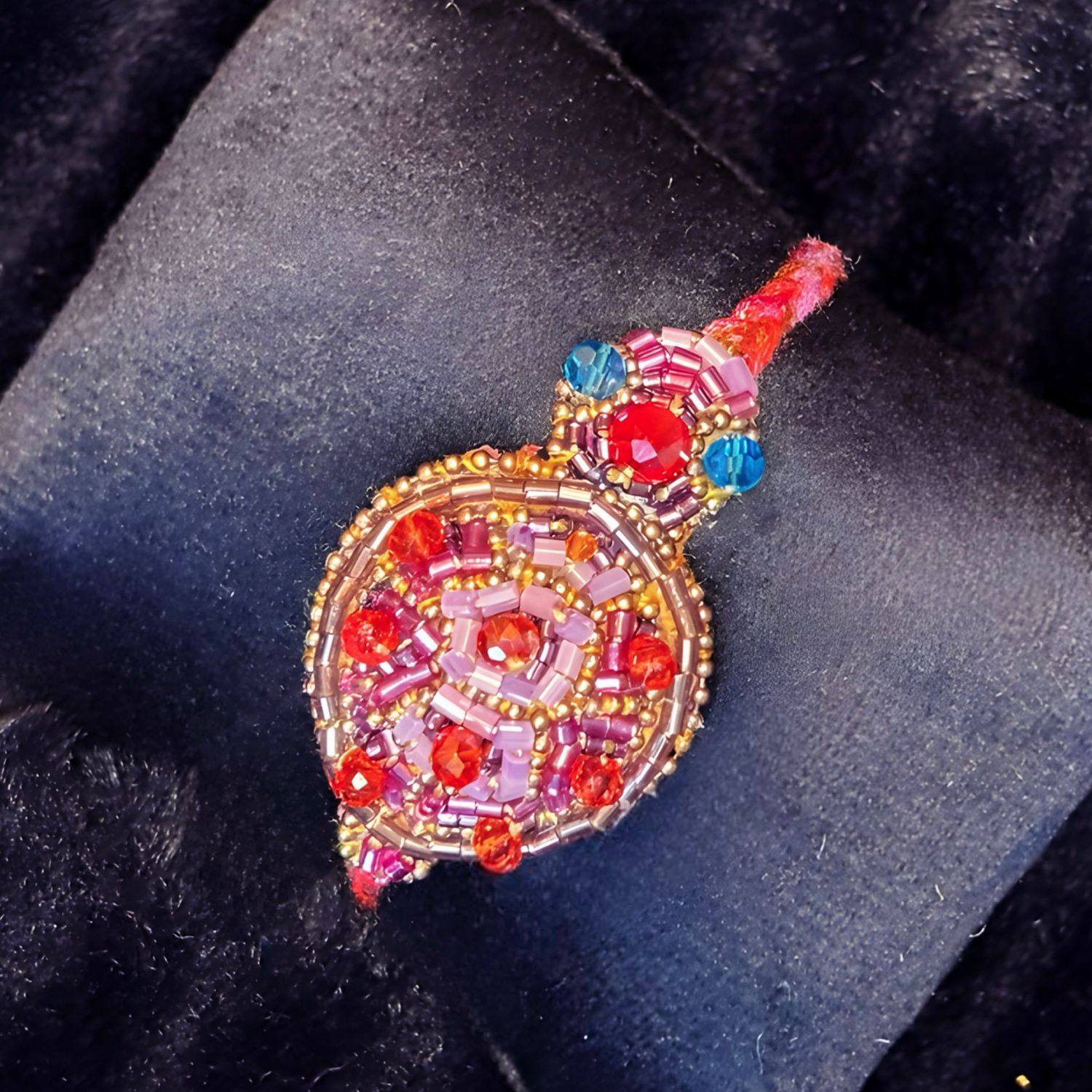 Light rose, tangerine and smoky quartz