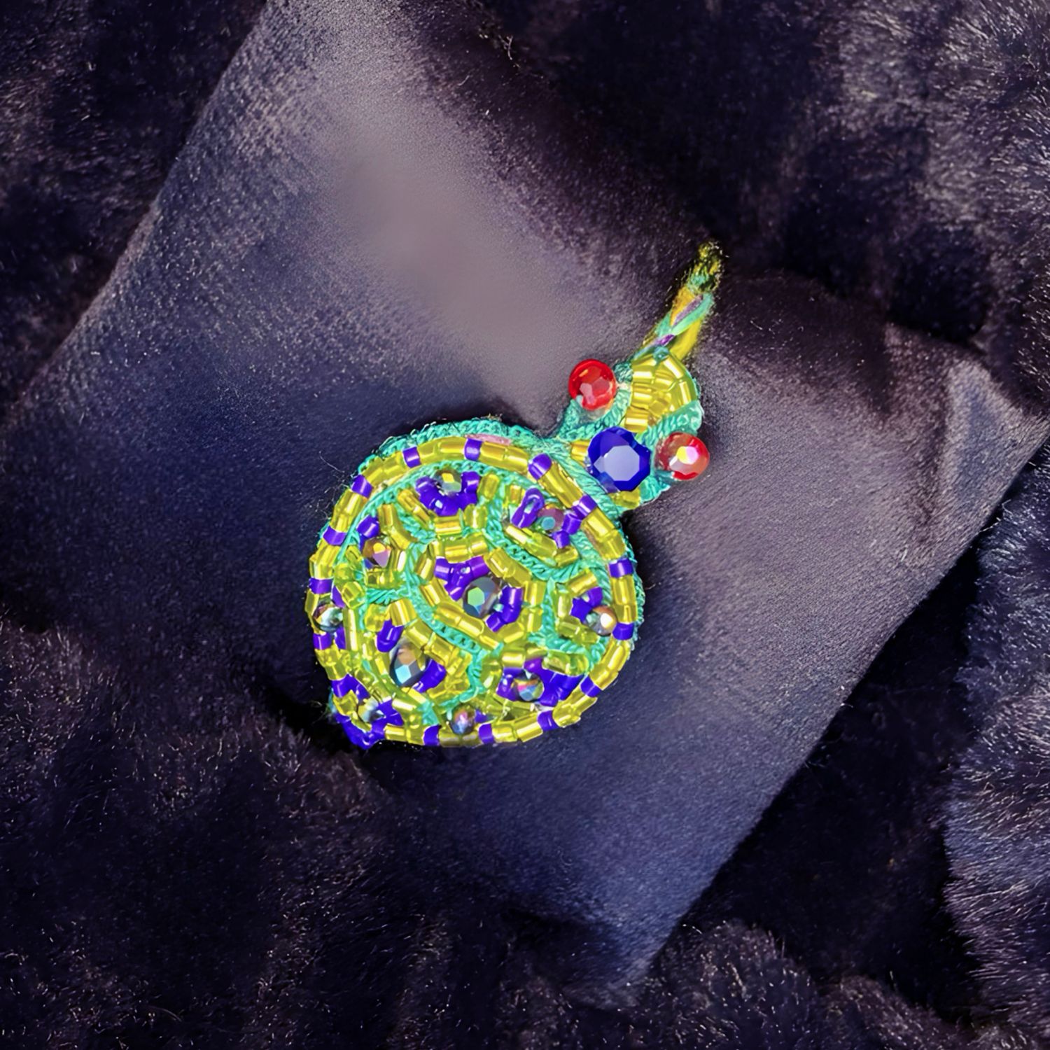 Green, vibrant lime and royal blue