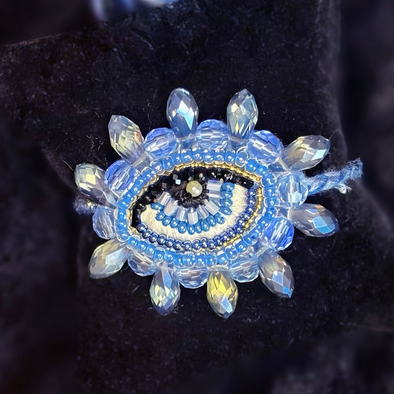 Icy blue Eye