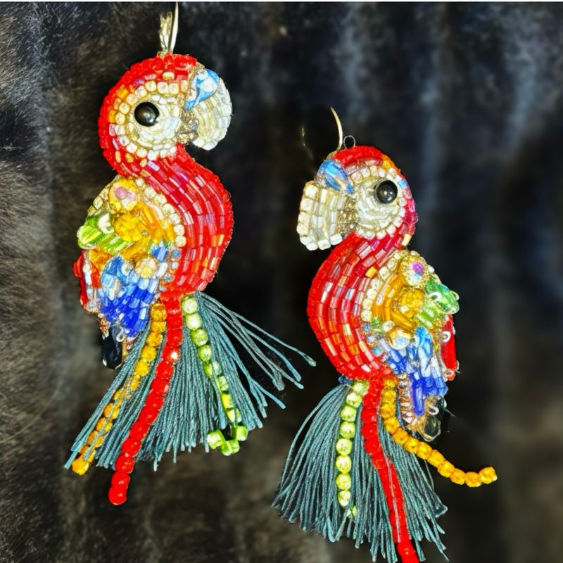 Ara Parrot earrings