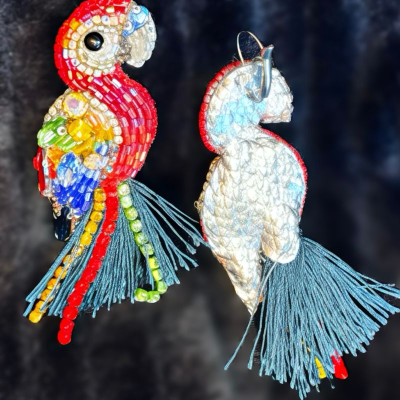 Ara Parrot earrings