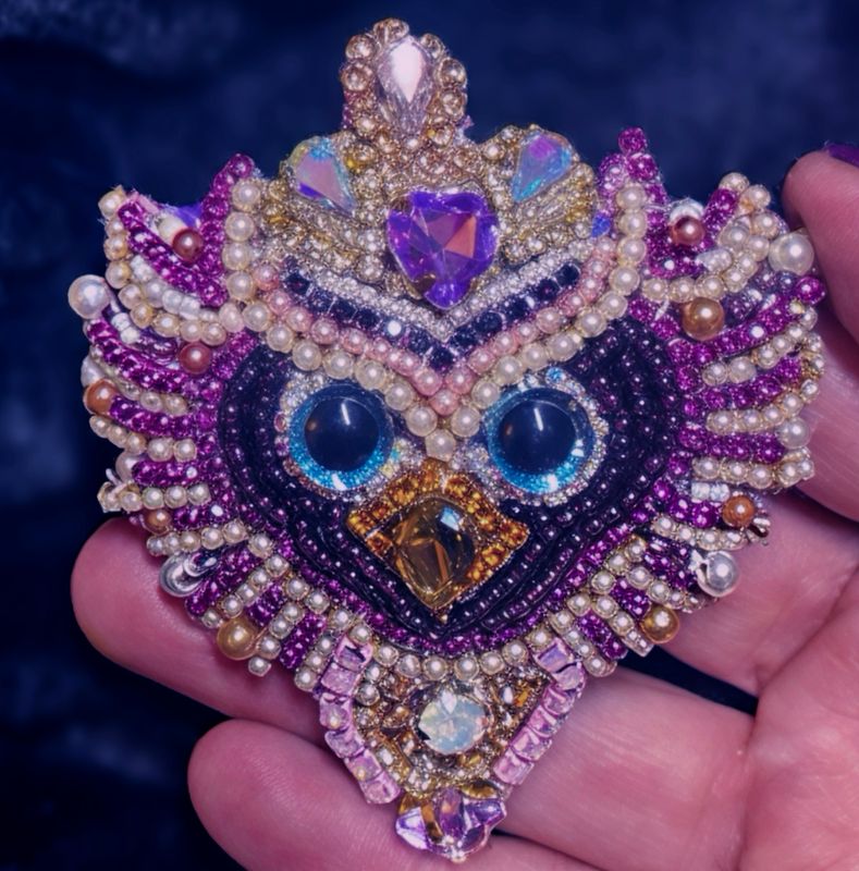 Purple heart Eagle / Aigle au coeur pourpre