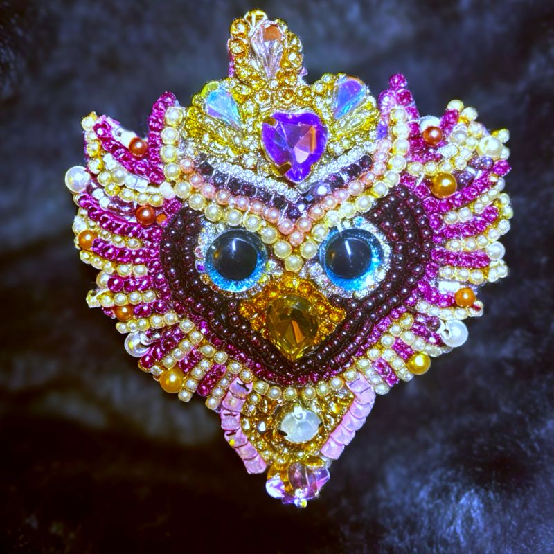 Purple heart Eagle / Aigle au coeur pourpre