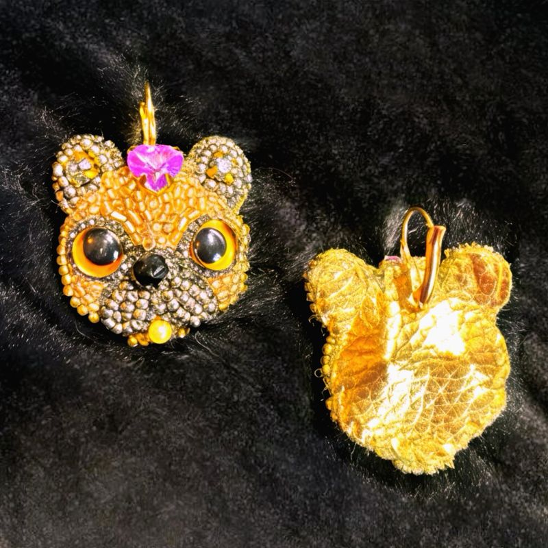 Doggy earrings