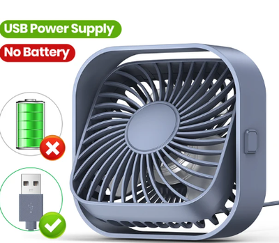 Small Cooling Fan 360° Rotatable