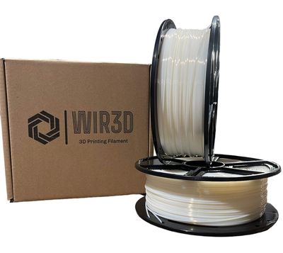 Wir3d PLA 1.75mm Filament – Natural 1kg