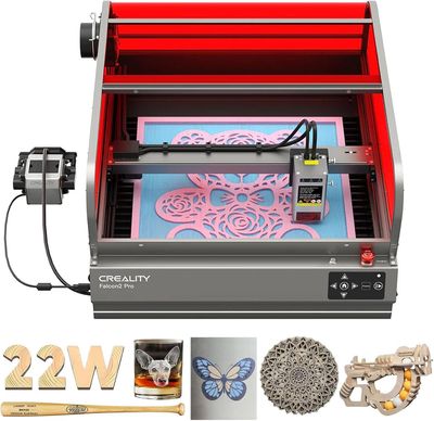 Creality CR Laser Falcon2 22W Pro 3D Laser Engraver with Air Assist and Enclosure