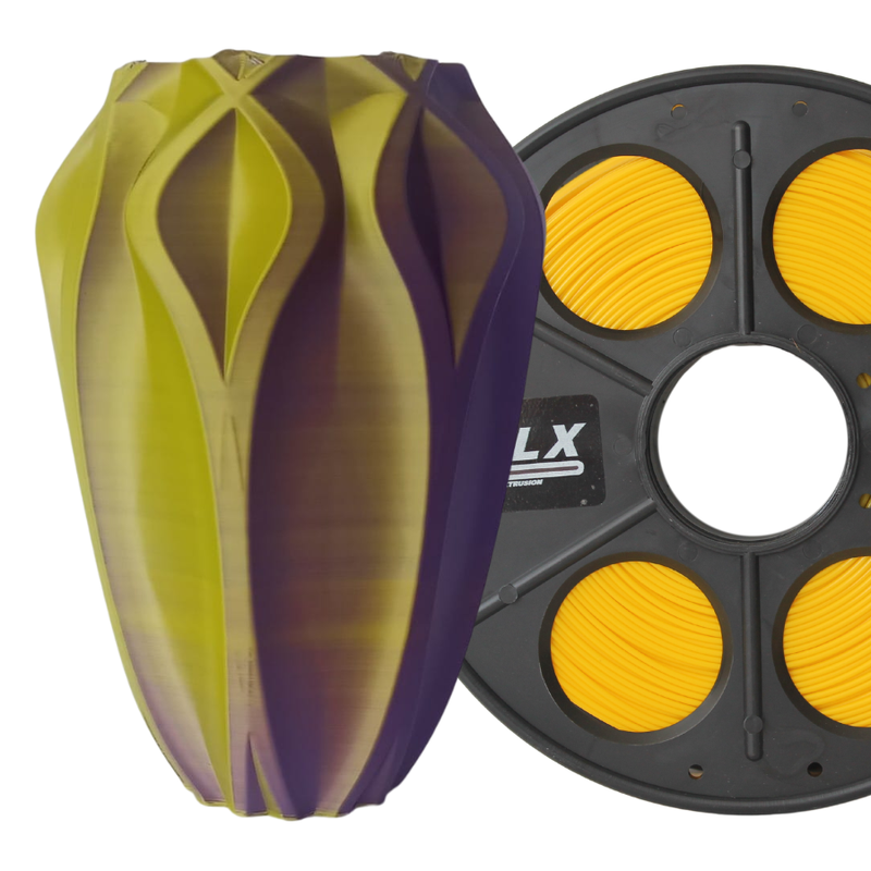 FIL X PLA Dual Silk Yellow/Purple 1.75mm 1kg