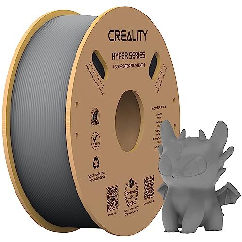 Creality Hyper PLA Grey Filament, 1.75mm, 1kg