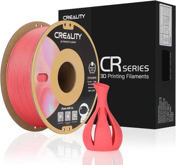 Creality CR-PLA Matte Strawberry Red, 1.75mm, 1kg