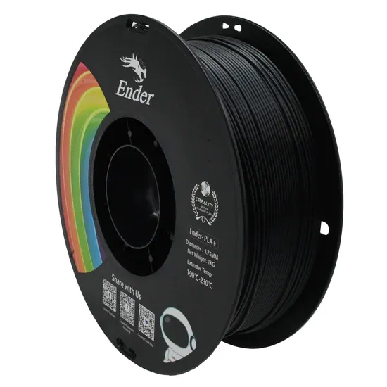 Creality Ender PLA + Black Filament, 1.75mm, 1kg