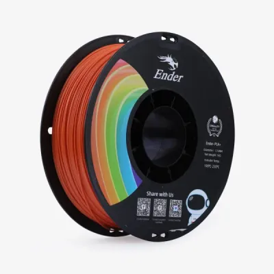 Creality Ender PLA + Orange Filament, 1.75mm, 1kg