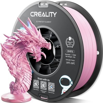 Creality CR-PETG Pink Filament, 1.75mm, 1kg