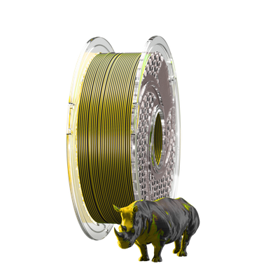 SA Filament Dual Silk PLA+  Charred Gold – Gold &amp; Gun Metal 750g