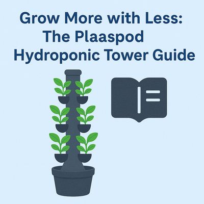 Grow More with Less: The Plaaspod Hydroponic Tower Guide