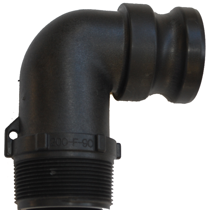 2&quot; 90° Male AdapterXMale Thread