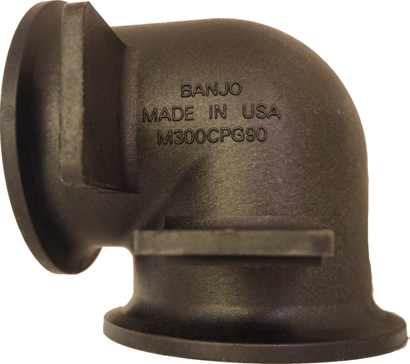 3&quot; 90° FP Flange Coupling