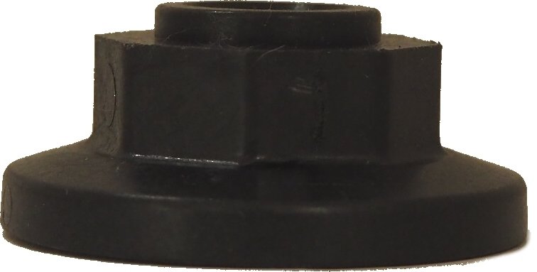 1&quot; Flange Plug w/ 1/4&quot; FPT