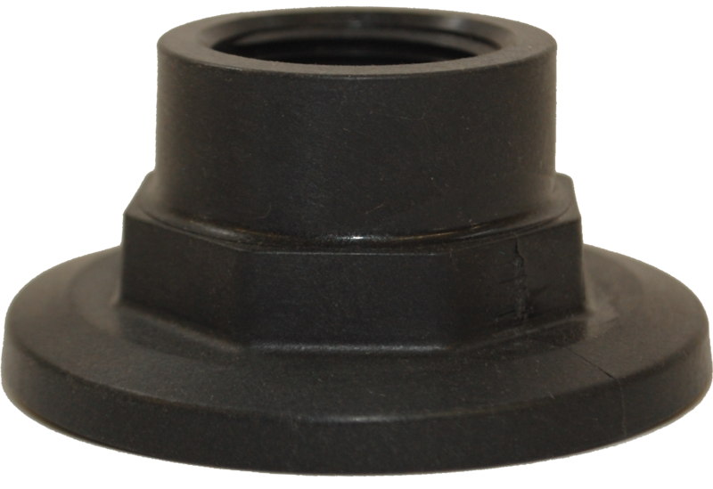 2&quot; Flange Plug w/ 1&quot; FPT