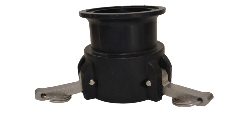 3&quot; FP FlangeXFemale Coupler w/ 3 Arms