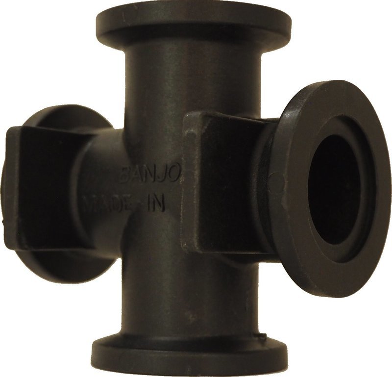 1&quot; Flanged Cross