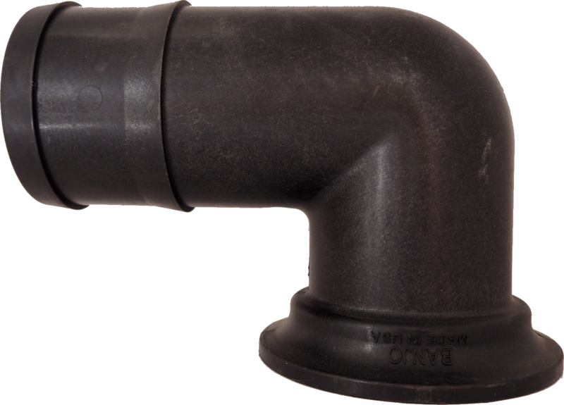 3&quot; FlangeX90° Hose Barb