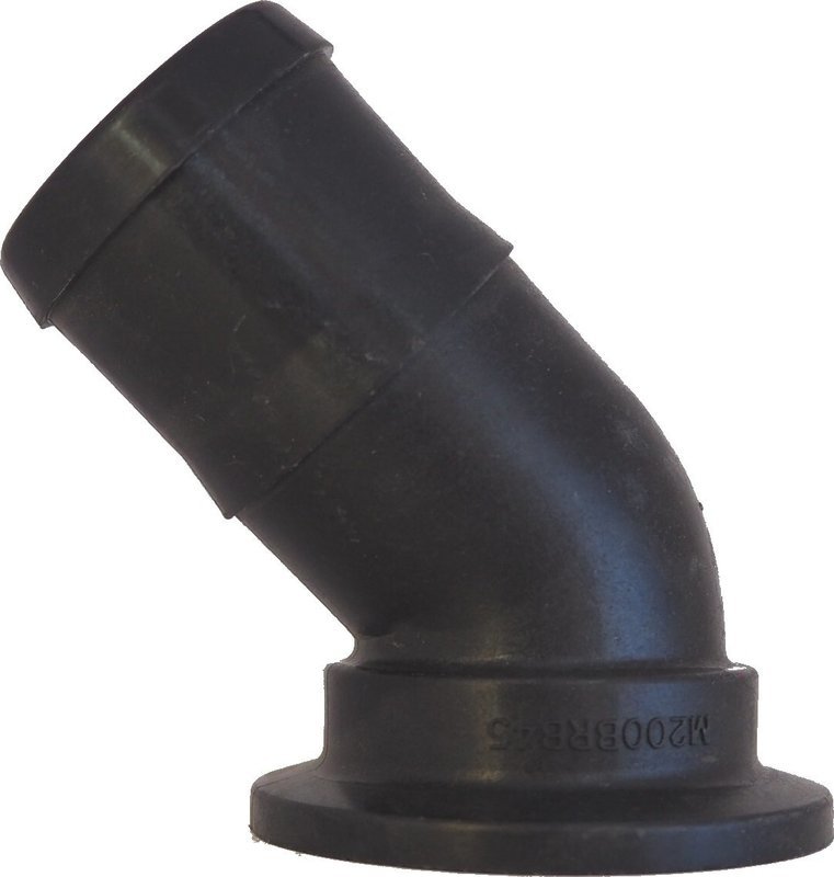 2&quot; FlangeX 45° Hose Barb