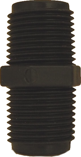 1/2&quot; Short Poly Nipple