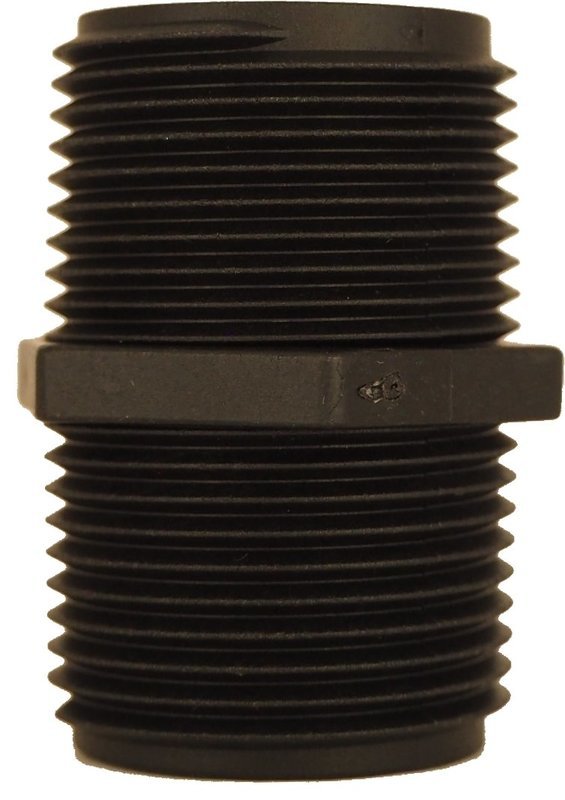 1&quot; X Short Poly Nipple