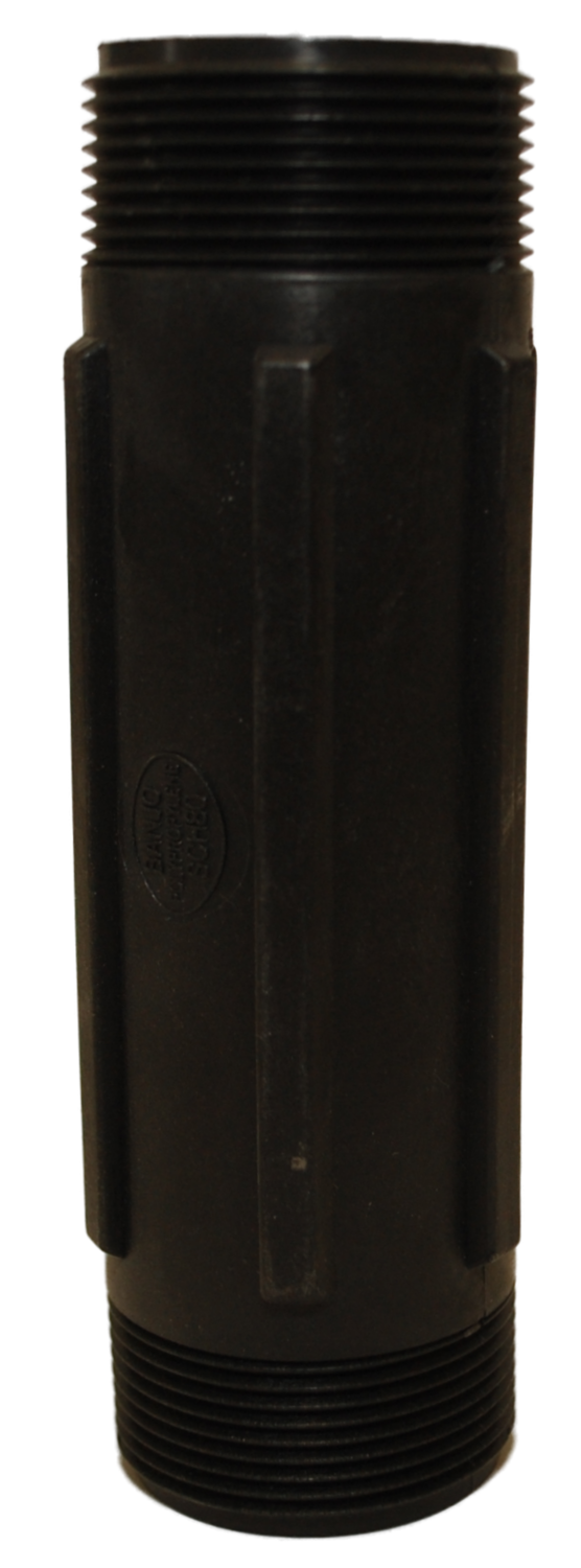 1 1/2&quot; X 6&quot; Poly Nipple