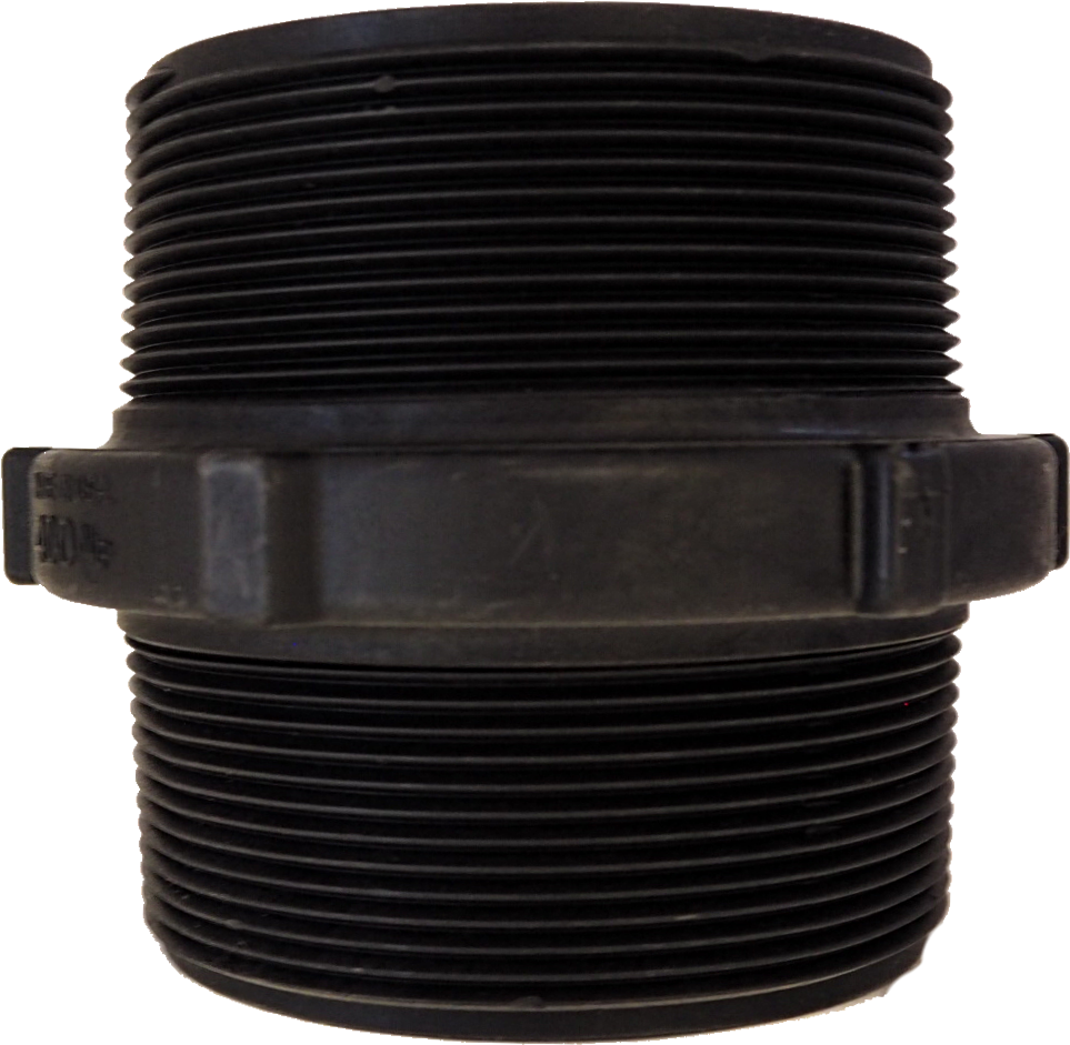 4&quot; Short Poly Nipple