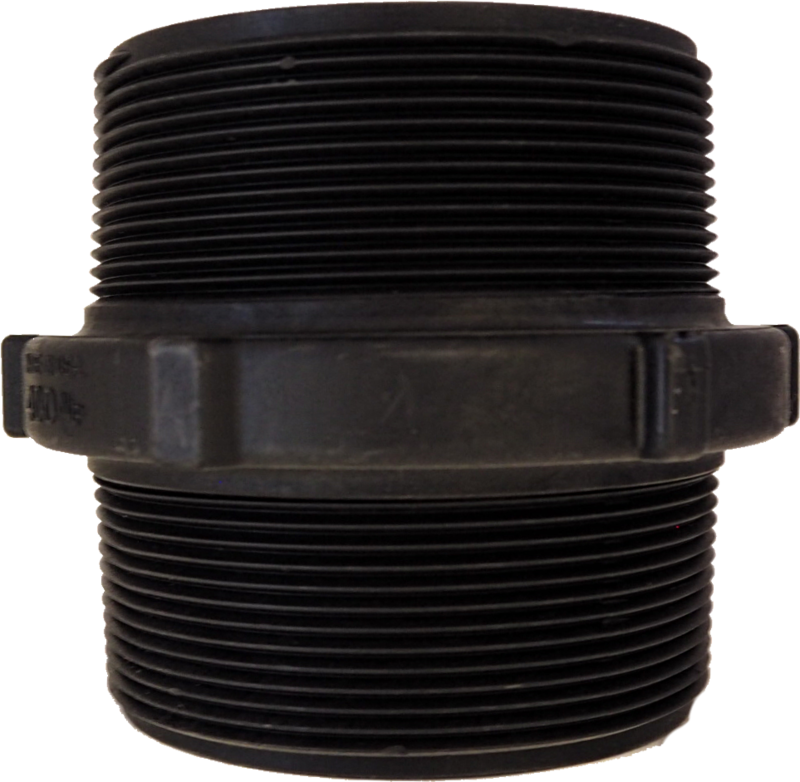 4&quot; Short Poly Nipple