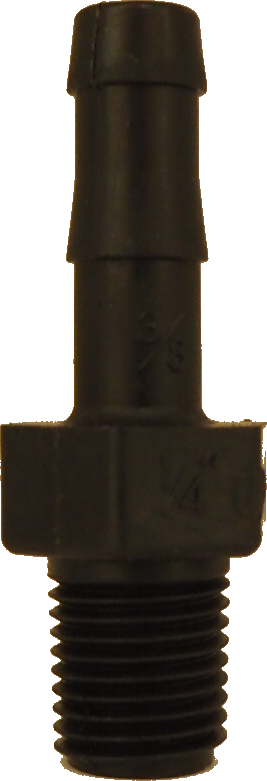1/4&quot; Male X 3/8&quot; Hose Barb