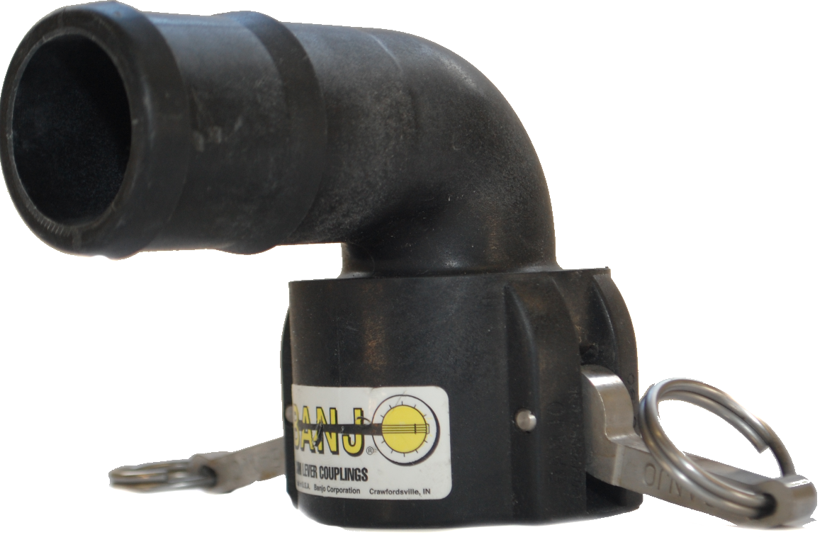 2&quot; 90° Female CouplerXHose Shank