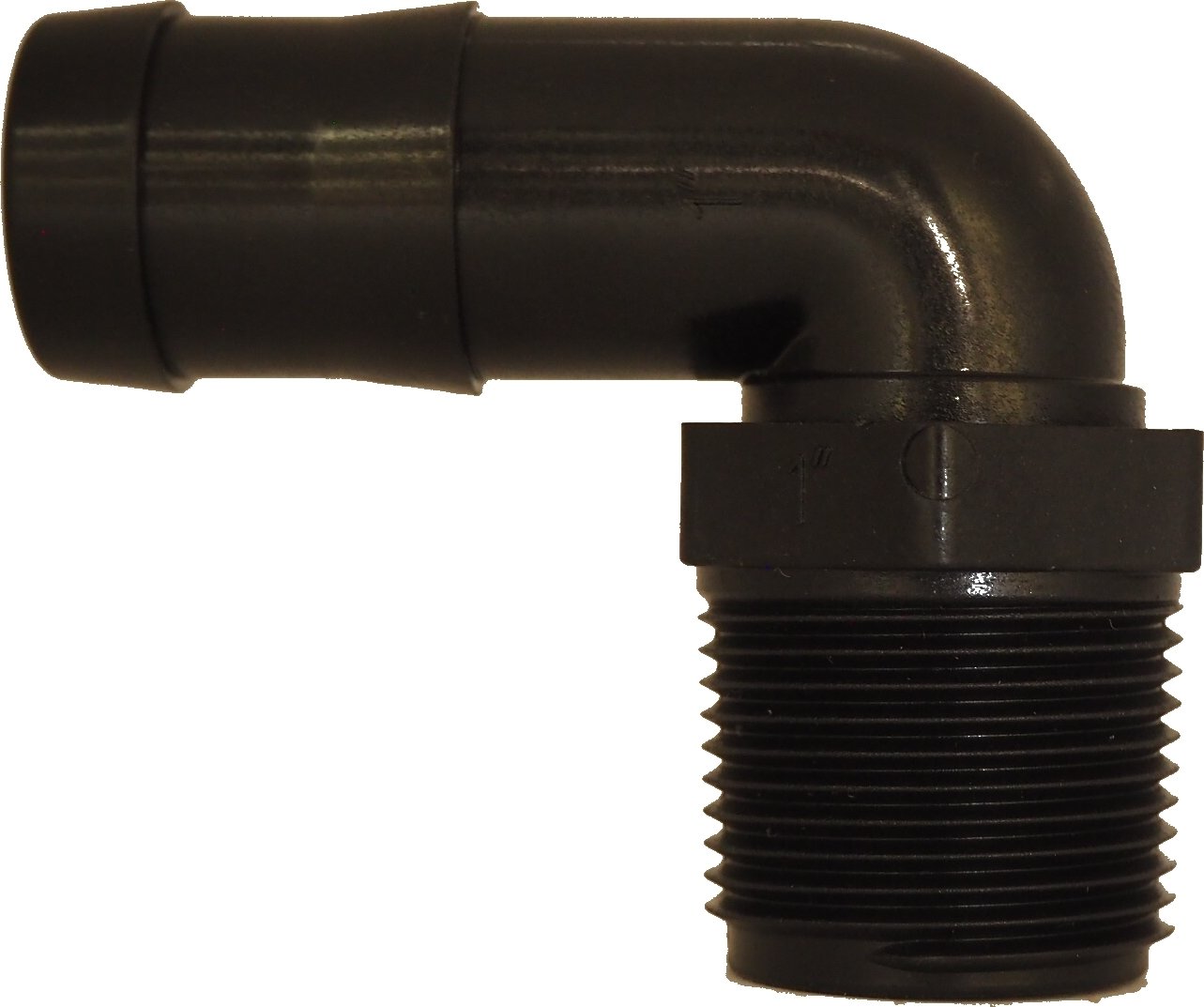 1&quot; Male X 1&quot; 90° Hose Barb