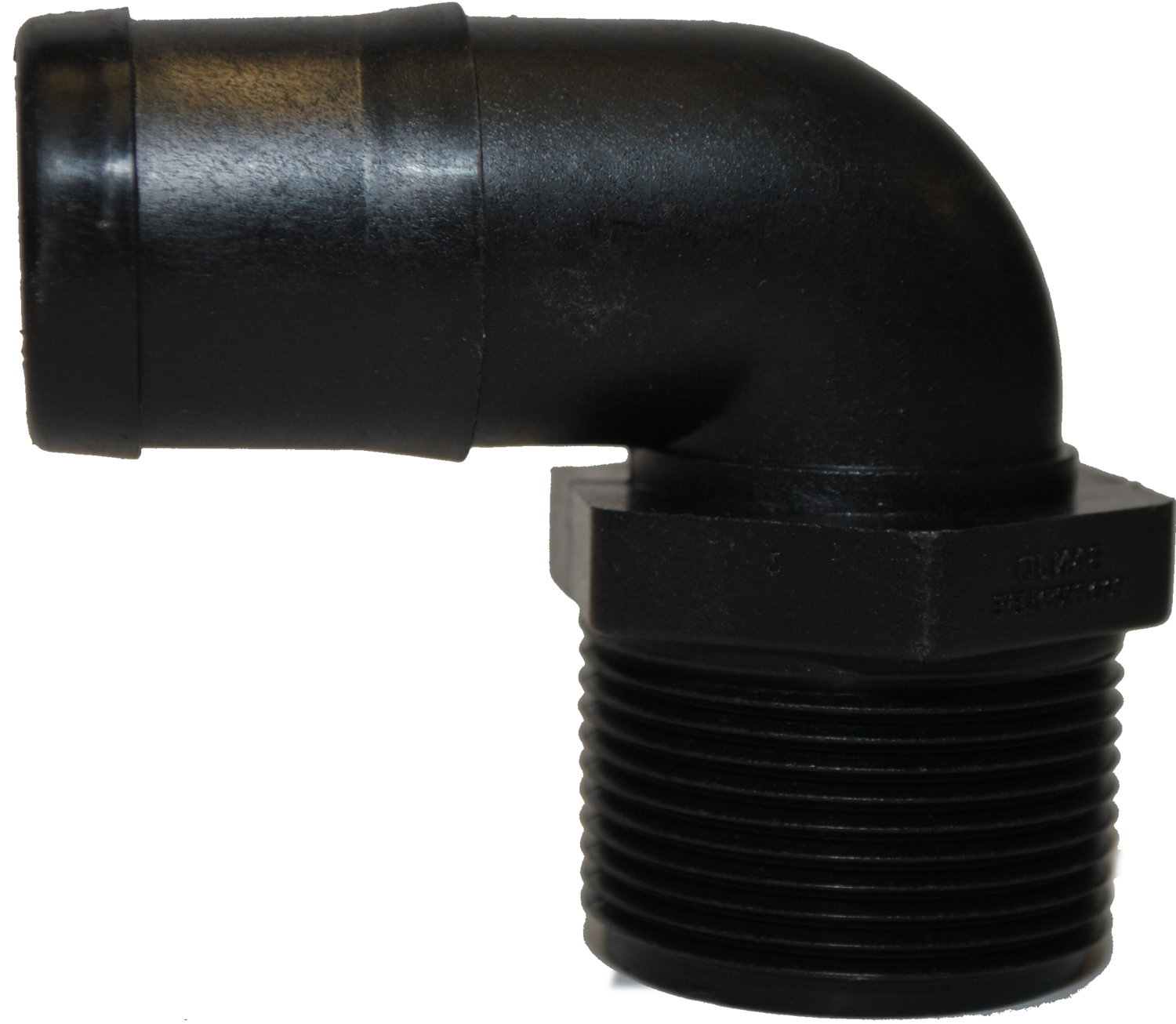 1 1/4&quot; Male X 1 1/4&quot; 90° Hose Barb