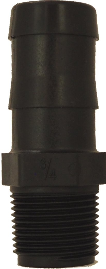 3/4&quot; Male X 1&quot; Hose Barb