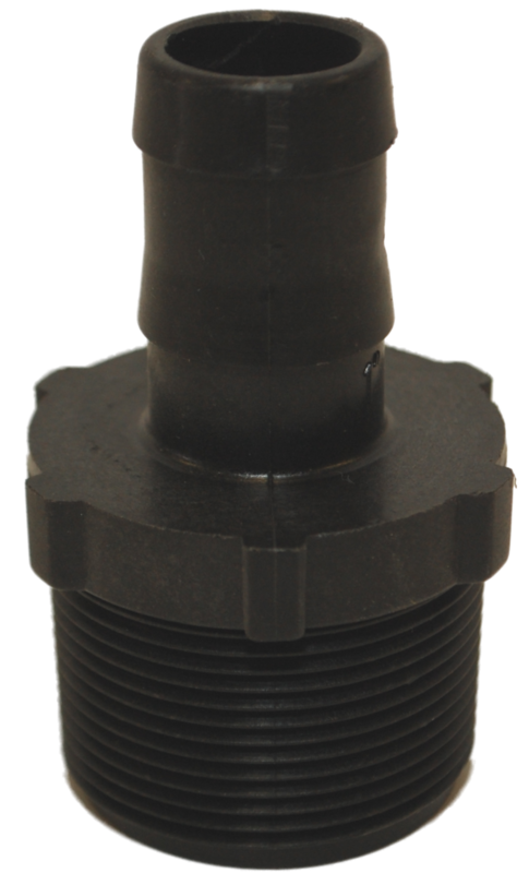 1 1/2&quot; Male X 1&quot; Hose Barb