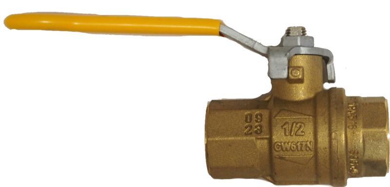 1/2&quot; FP Brass Ball Valve