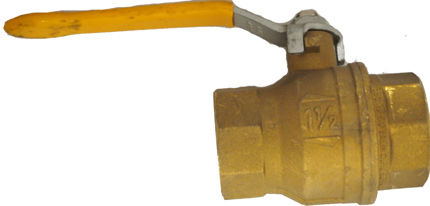 1 1/2&quot; FP Brass Ball Valve