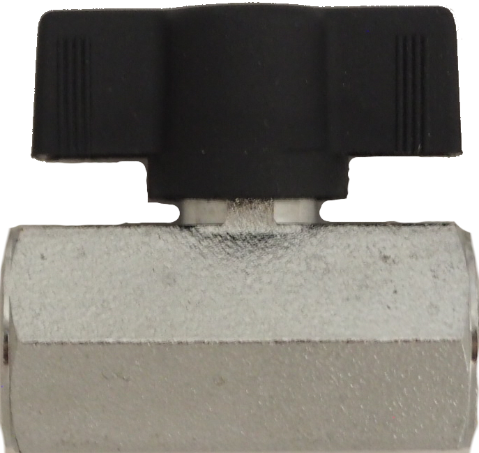 1/4&quot; Mini Chrome-Brass Valve