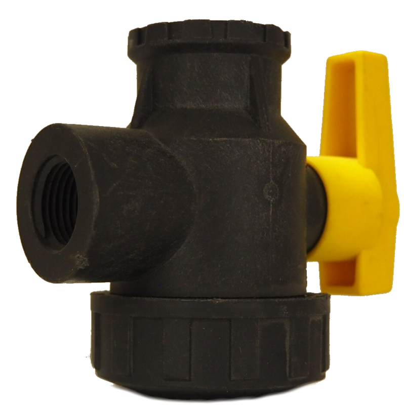 1/2&quot; 3 Way Single Union Ball Valve