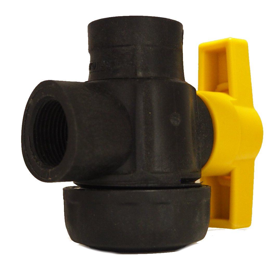 3/4&quot; 3 Way Single Union Ball Valve