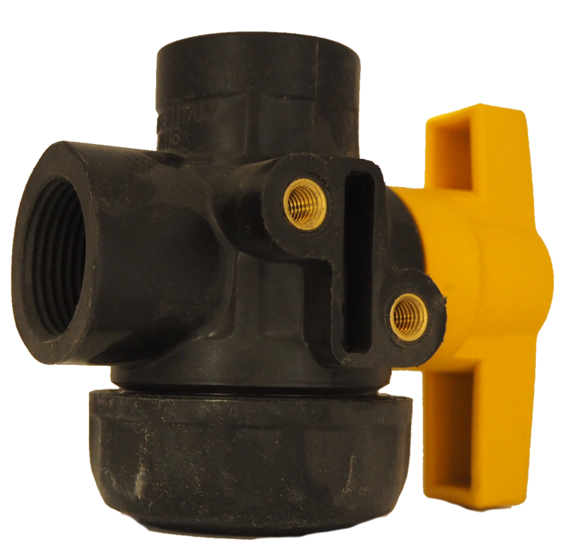 1&quot; 3 Way Single Union Ball Valve