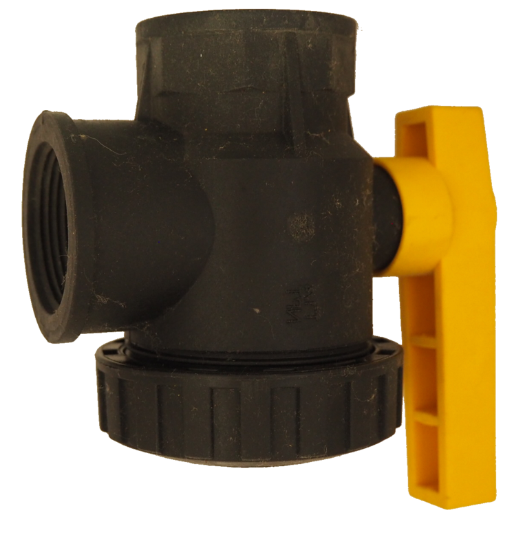 1 1/4&quot; 3 Way Single Union Ball Valve