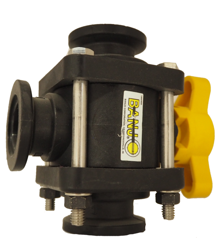 1&quot; 3 Way Bottom Load Manifold Valve